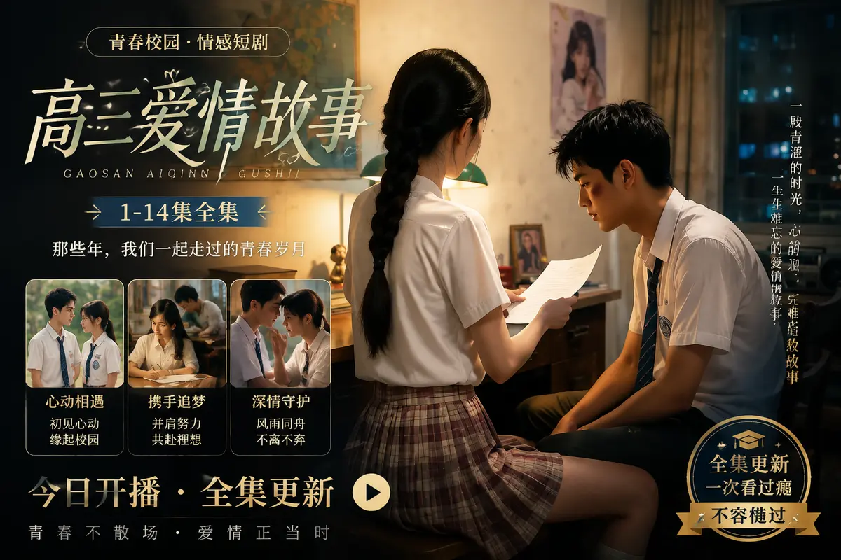 《b中高三爱情故事》全集已更完免费在线观看-高三爱情故事蓝光修复中字版-百度/阿里云盘直链资源-高清零卡顿全程高能无尿点-ai短剧高三爱情故事免费观看