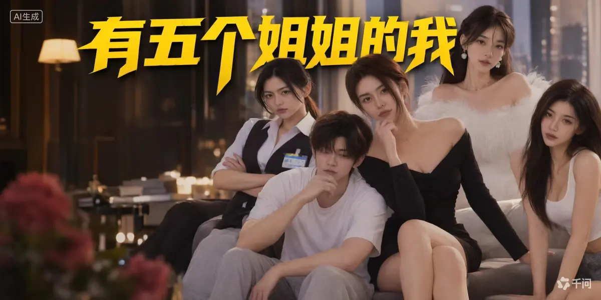 黄豆AI短剧《有五个姐姐的我》全集免费看-无雾版未删减高清完整版-无须会员无广告超甜治愈剧情网盘分享