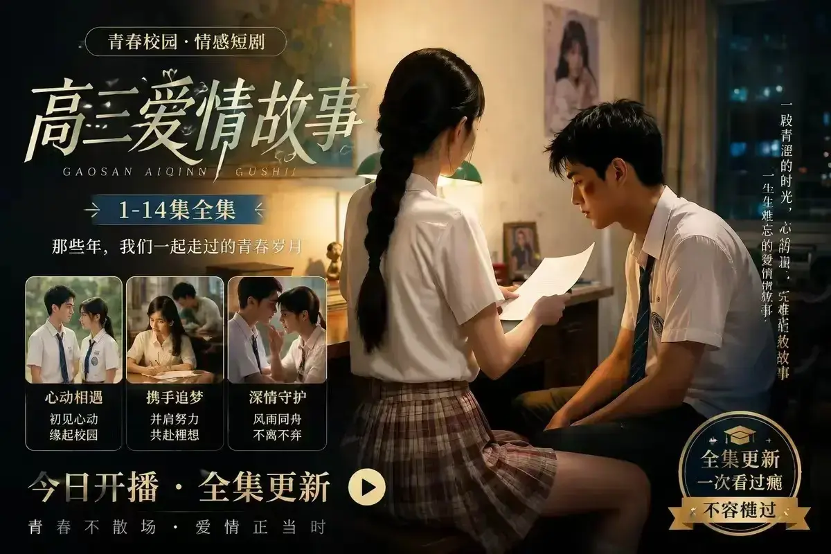 《B中爱情故事》AI短剧未删减完整版4KHDR画质-百度网盘在线秒存-高清观看-B中爱情故事每集都戳心
