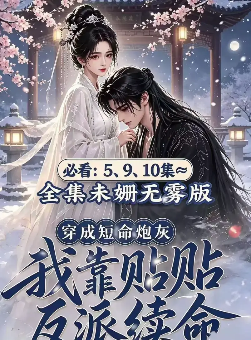 AI漫剧《穿成短命炮灰我靠贴贴反派续命》全集完整版在线观看-穿书超甜爽剧无广告免费播放-穿成短命炮灰高清资源追剧