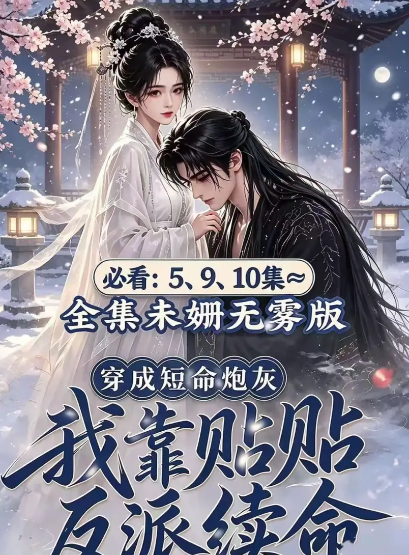 穿书炮灰抱对腿反派怀里好续命 AI漫剧《穿成短命炮灰，我靠贴贴反派续命》去雾版全集在线观看